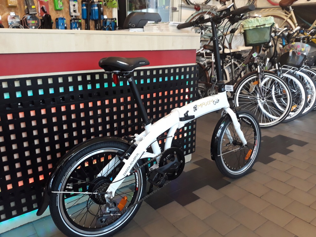 Rower Elektryczny Składak E Maxim Quick 250w LCD 7873662408