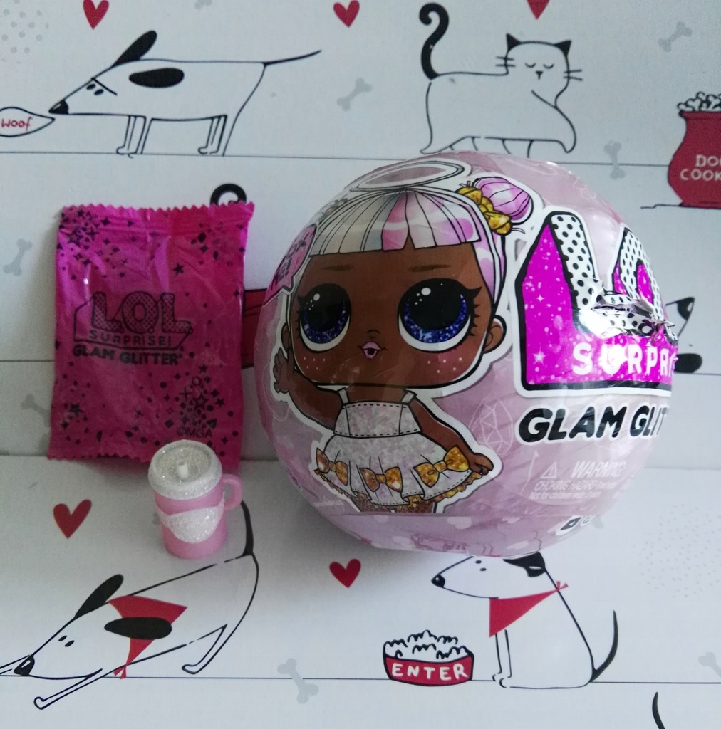 Lol surprise glam glitter Kitty Queen unikat 8175242120 oficjalne