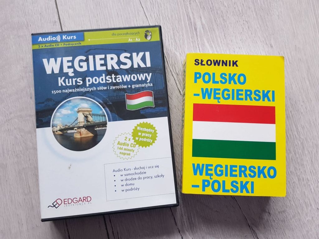 Zestaw do nauki języka Węgierskiego Słownik i kurs