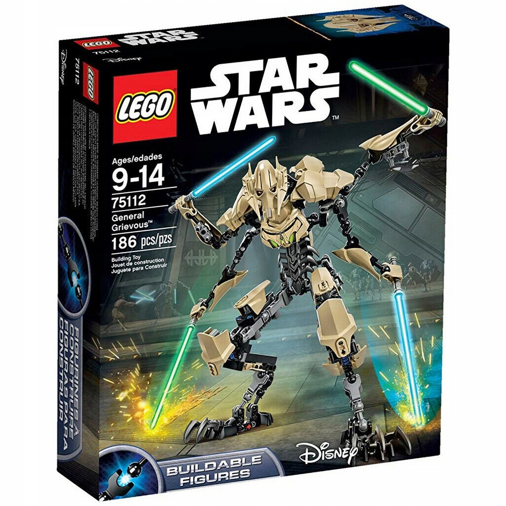 2015 LEGO STAR WARS * Generał Grevious 75112