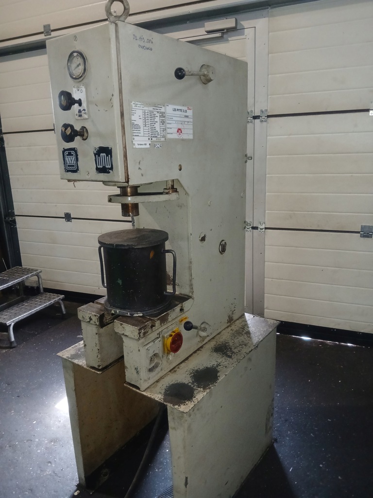 Prasa hydrauliczna stołowa WMW PYTE 3,15 (5.500,00 Netto)