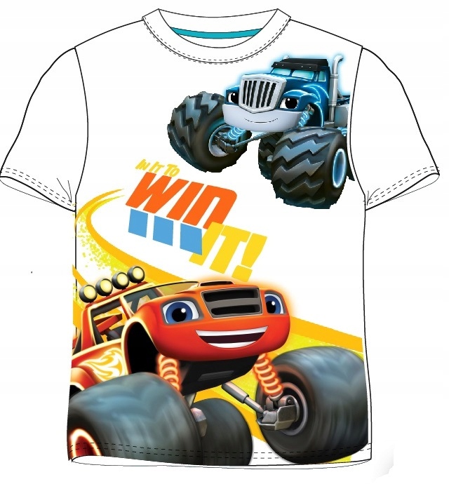 BLAZE MEGA MASZYNY BLUZKA 128 cars t-shirt