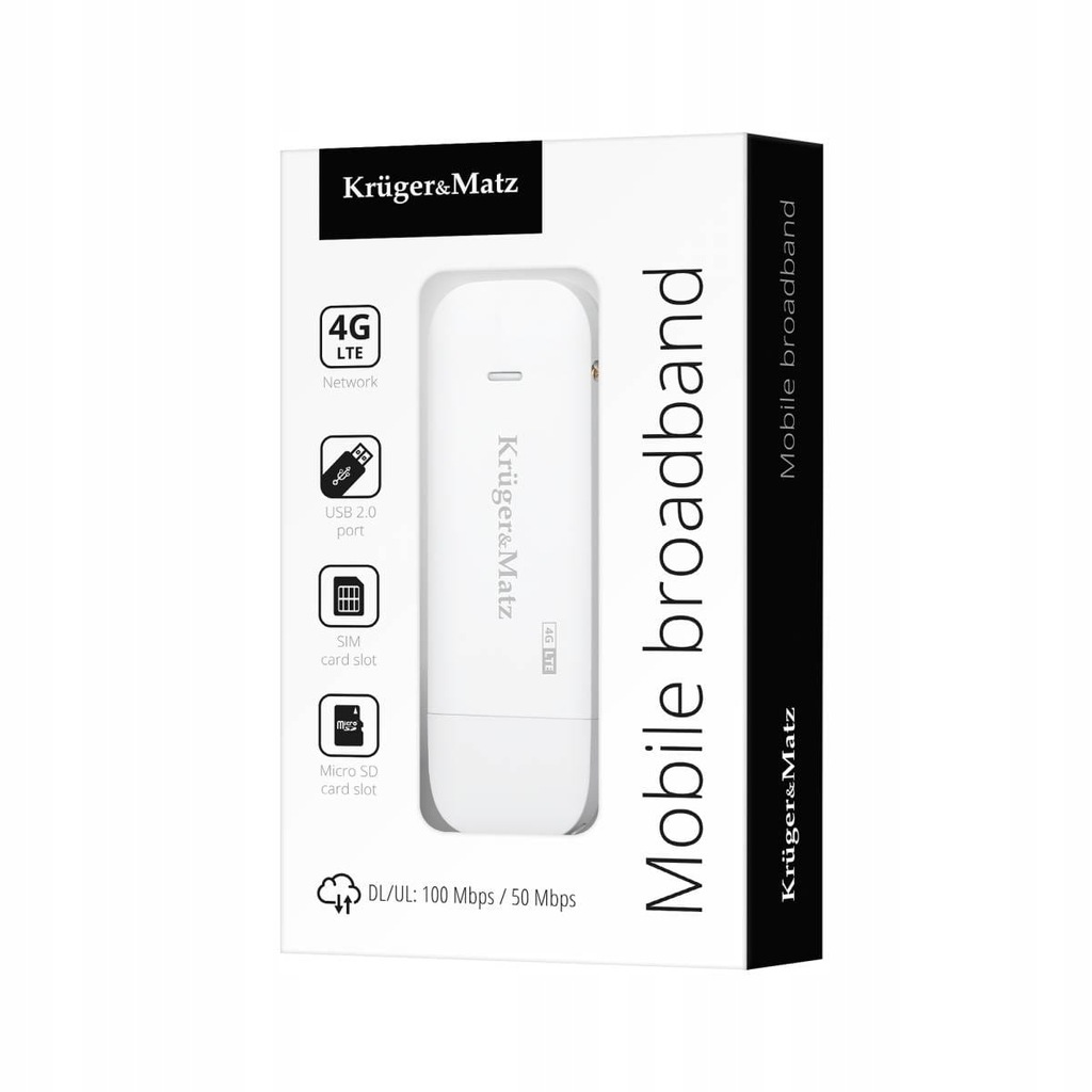 Купить Портативный 4G LTE-модем Kruger&Matz: отзывы, фото и ...