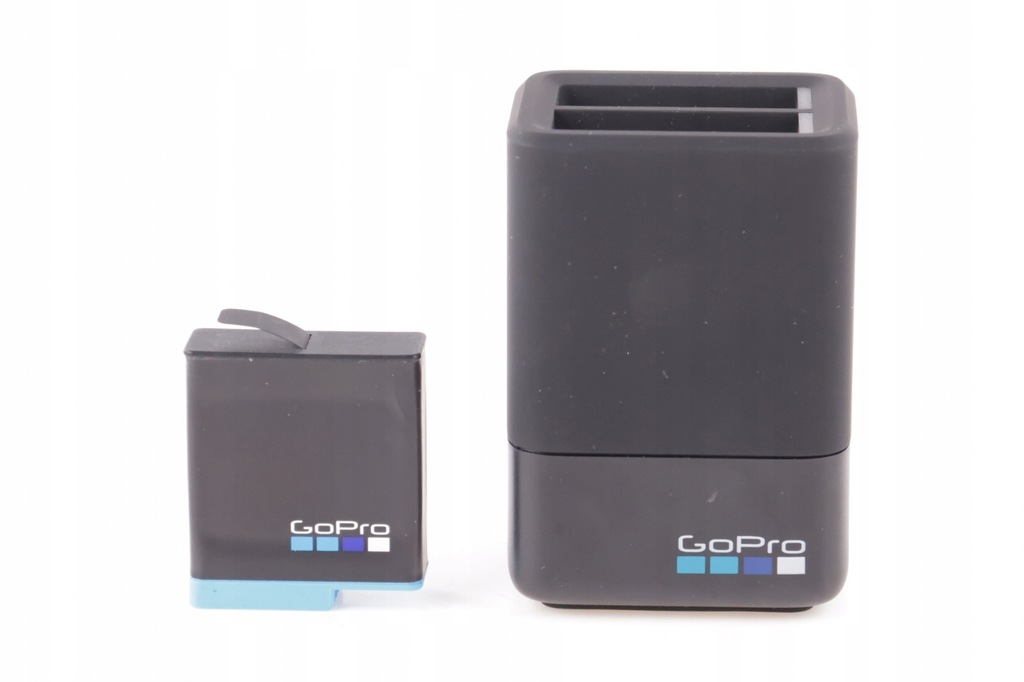 Podwójna ładowarka + akumulator do GoPro Hero 6/7/8 (AJDBD-001-EU)