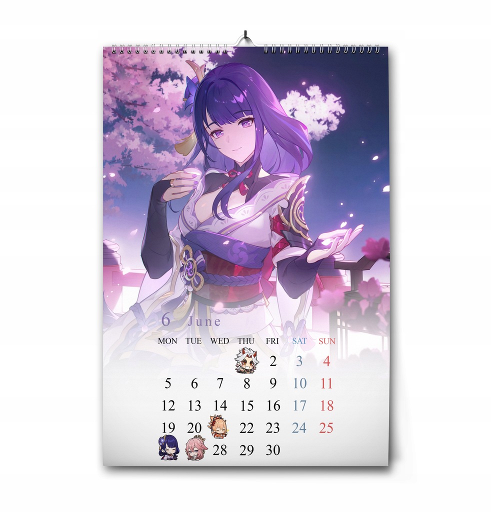 Купить Анимекалендарь Genshin Impact 2023 Inazuma A4 отзывы, фото и