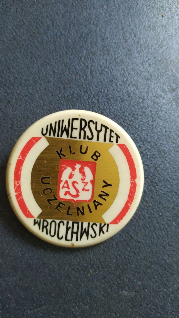 PINY ODZNAKI PRZYPINKI KLUB UCZELNIANY ASZ UW