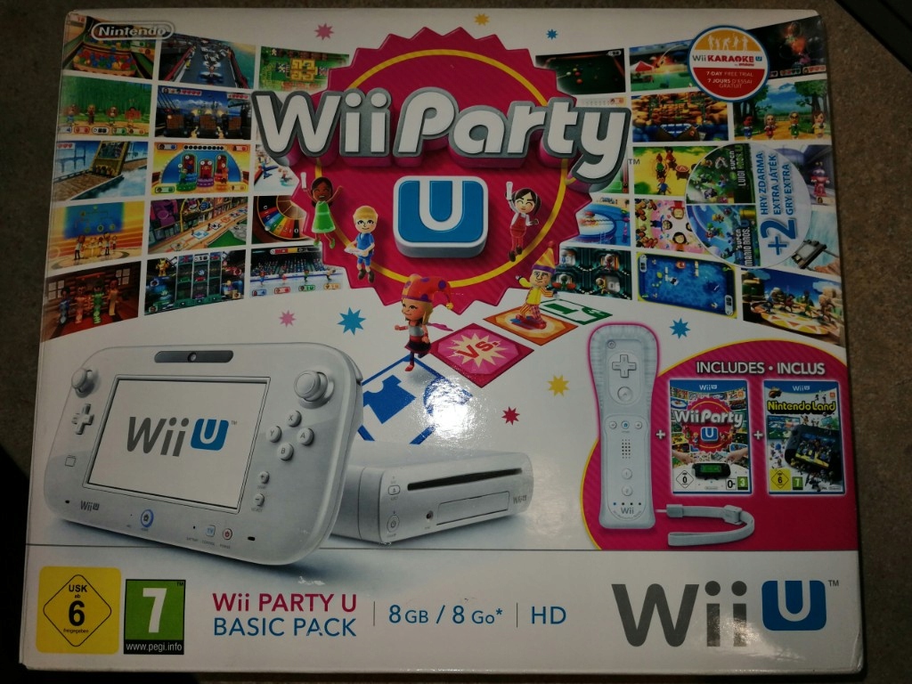 Nintendo Wii U biała super stan!