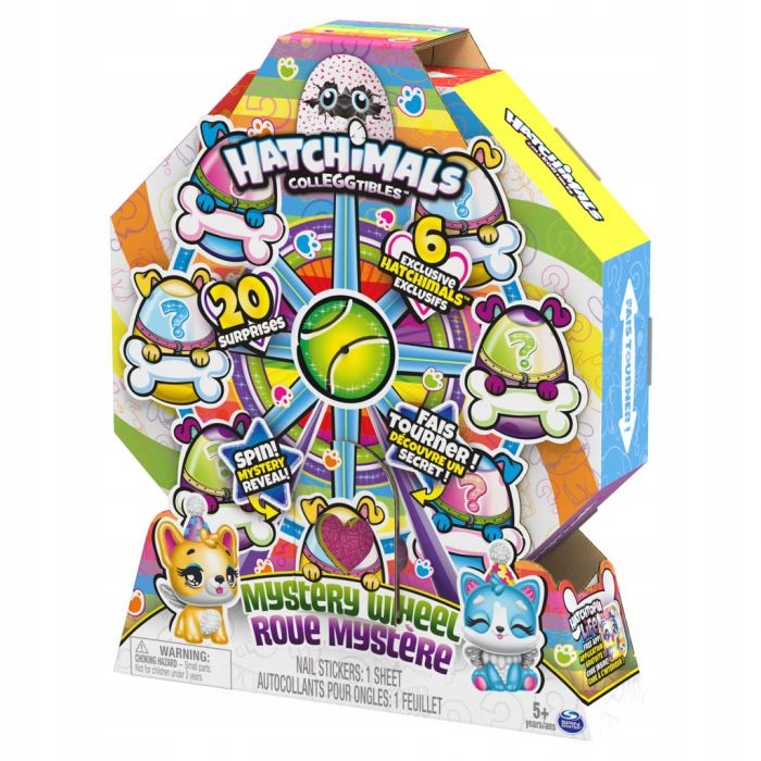 Hatchimals Figurki Diabelski Młyn Koło Fortuny