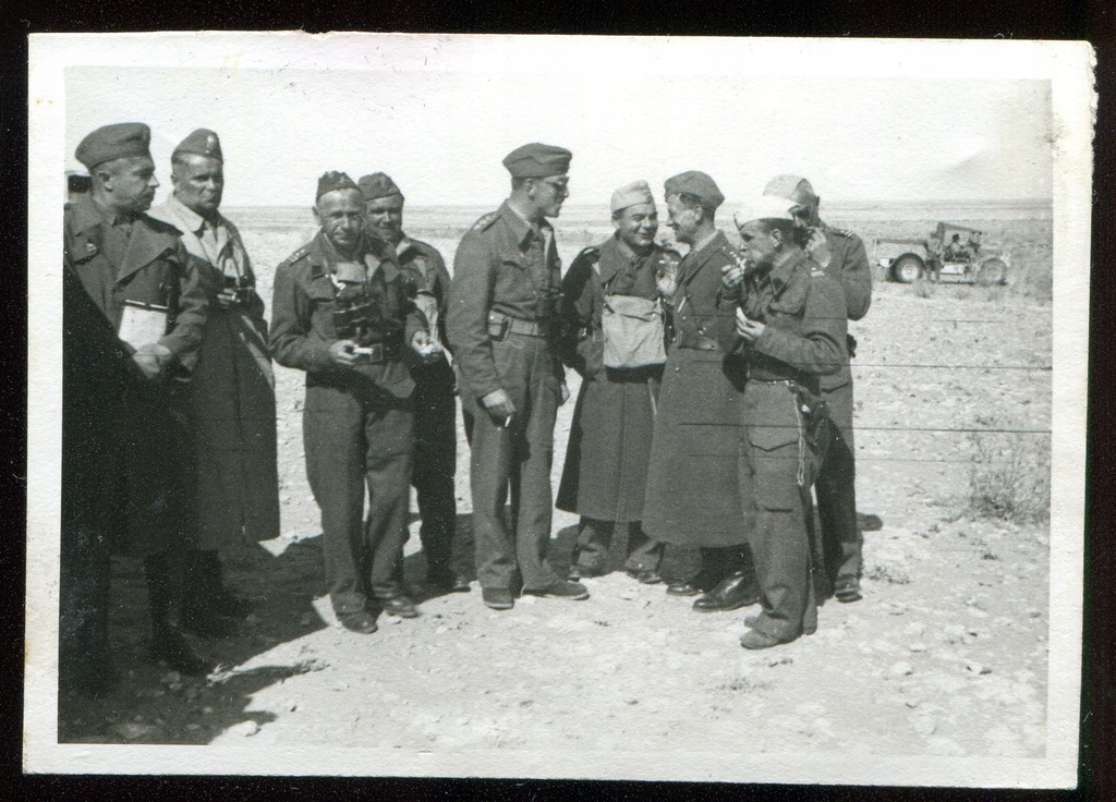 Oficerowie Wojska Polskiego PSZ Bliski Wschód Afryka SBSK