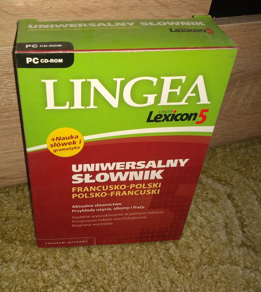 Lingea Lexicon 5. Uniwersalny słownik francusko-polski, polsko-francuski (p