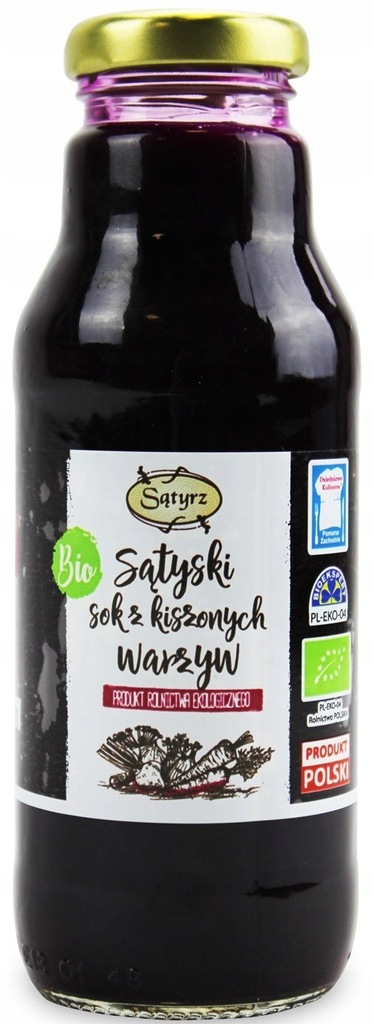 SĄTYSKI SOK Z KISZONYCH WARZYW BIO 300 ml - SĄTYRZ