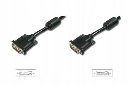 Kabel połączeniowy DVI-D DualLink WQXGA 30Hz))