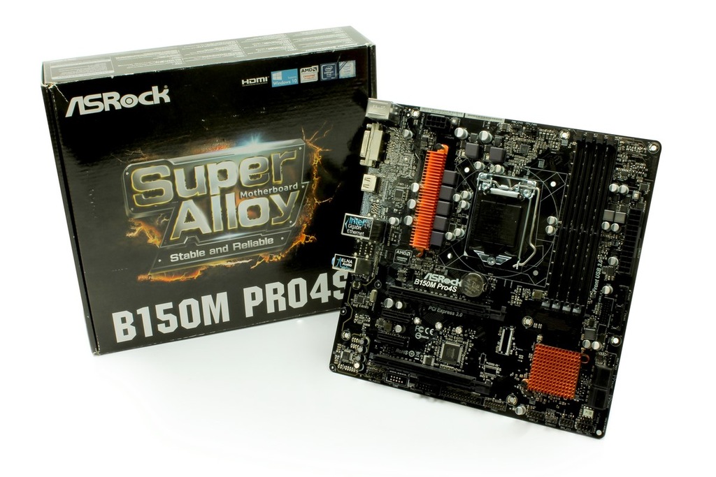 PŁYTA GŁÓWNA ASROCK B150M PRO4S 1151 DDR4 - 7015492652 - oficjalne ...