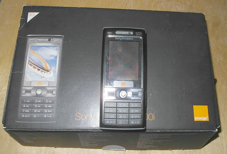 Telefon komórkowy SonyEricsson K800i - sprawny