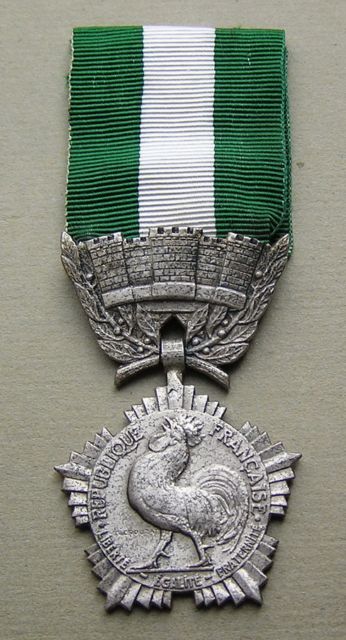 Francja medal zasługi Samorządu Terytorialnego Ag