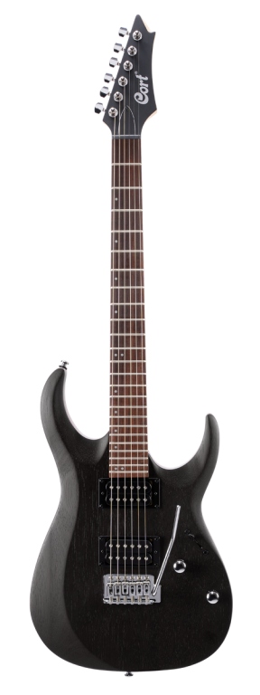 CORT X100 OPBK CZARNA GITARA ELEKTRYCZNA SUPERSTRAT