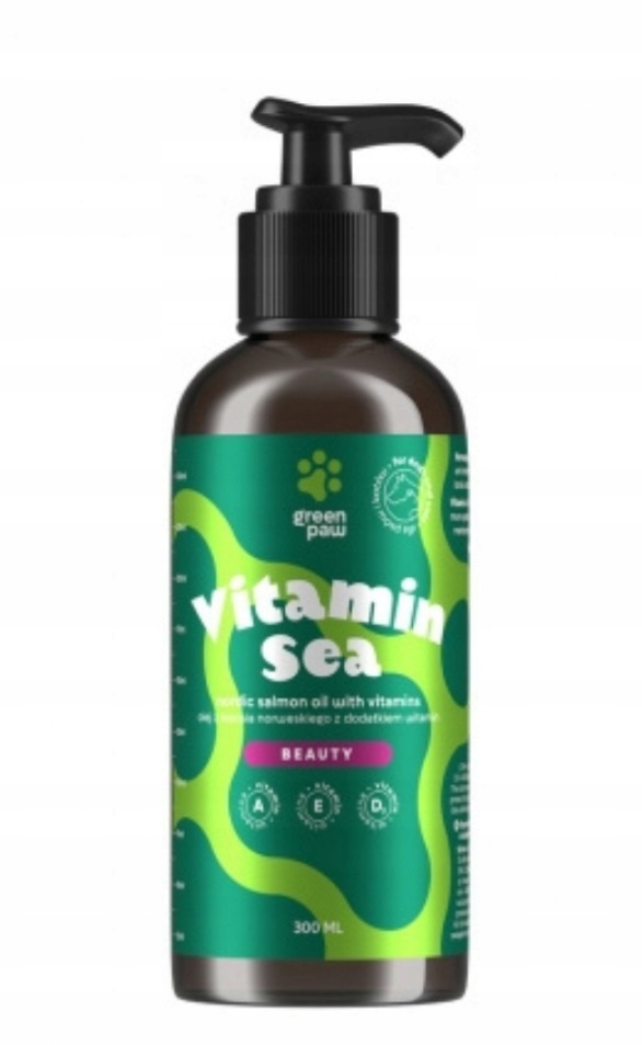 Green Paw - Olejek z łososia Vitamin Sea - 300 ml