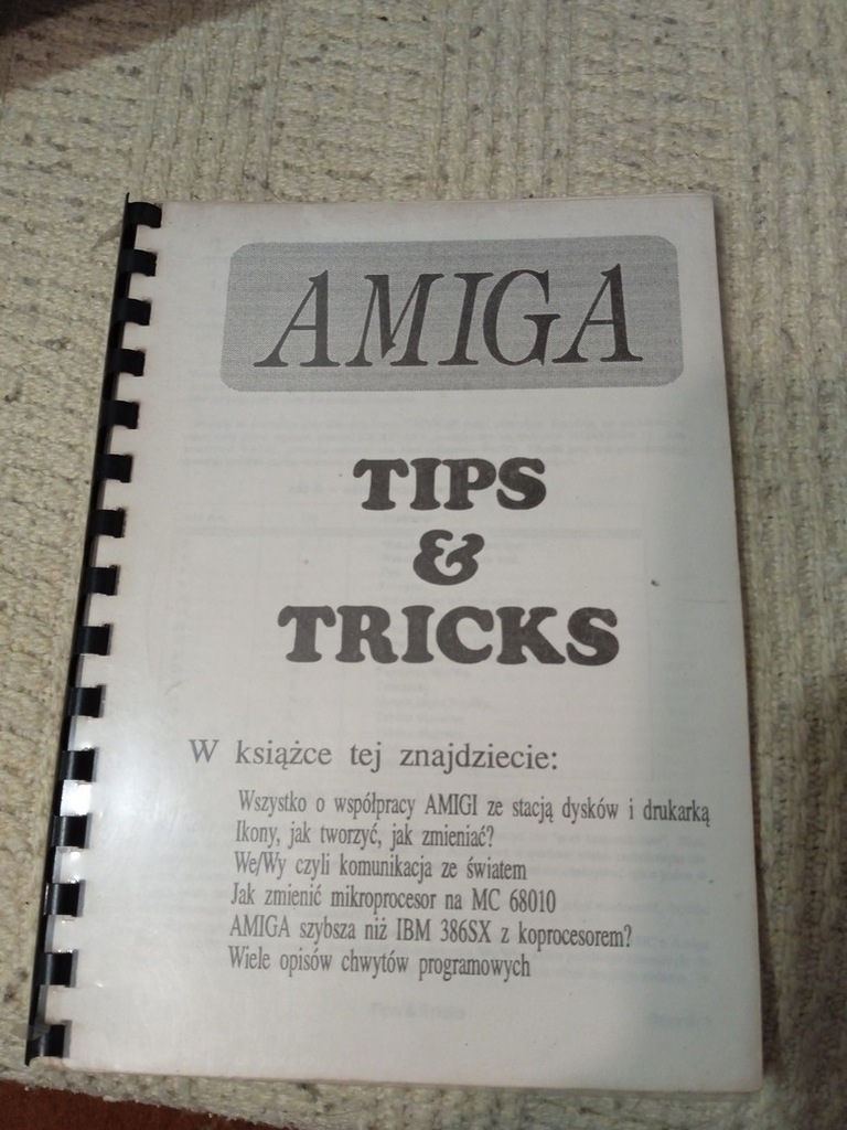 AMIGA TIPS & TRICKS w jęz.polskim