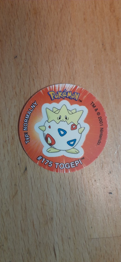Pokemon Flesz Tazo - Togepi