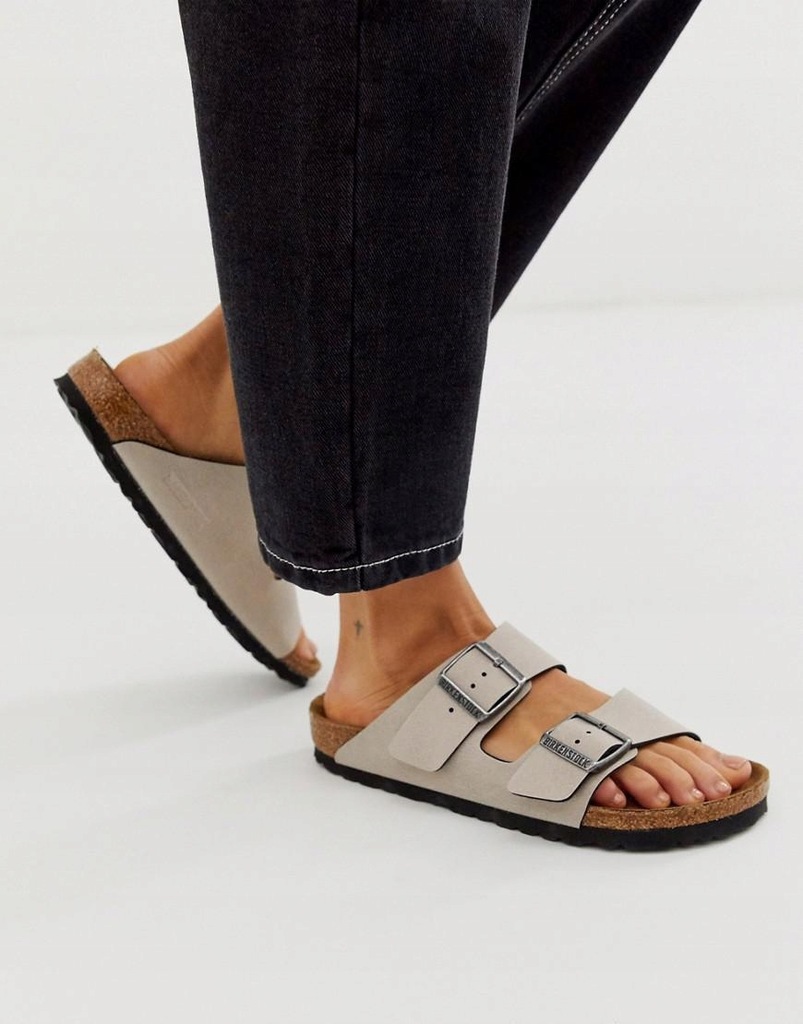 L0C304*BIRKENSTOCK KLAPKI ARIZONA BEŻOWE 39 K00