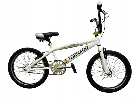 Biały BMX Tornado Royal Bugatti 20''