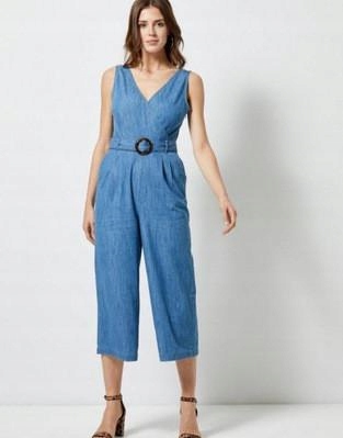 A1186*DOROTHY PERKINS JEANSOWY KOMBINEZON 42