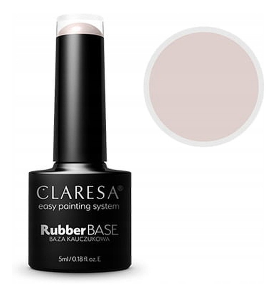Claresa Rubber Baza kauczukowa do paznokci 1