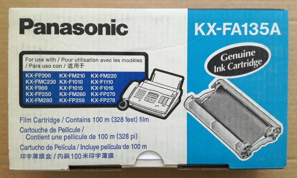 Taśma Panasonic KX FA 135A, oryginalna