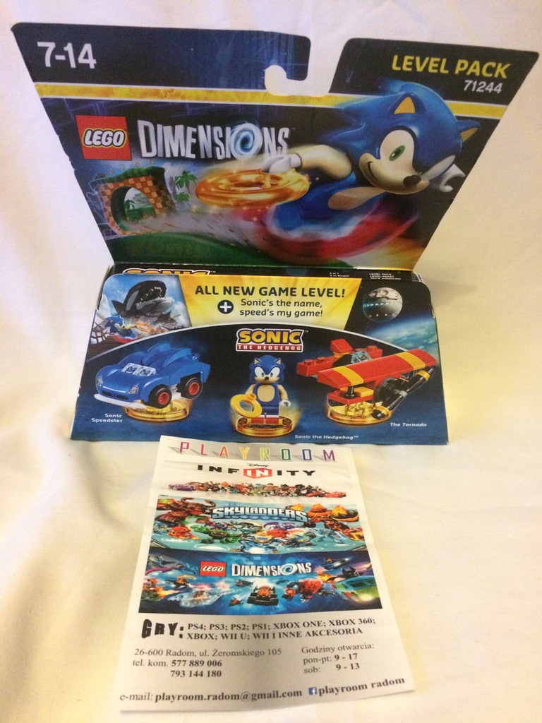 Hedgehog Lego Dimensions Sonic Ps3 Lego LEGO Dimensions Level Pack