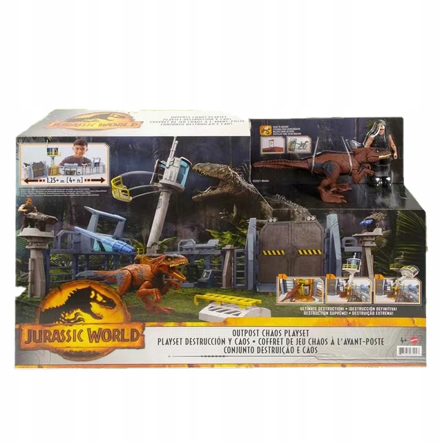 Świat jurajski Mattel GYH43 Giganotosaurus Outpost