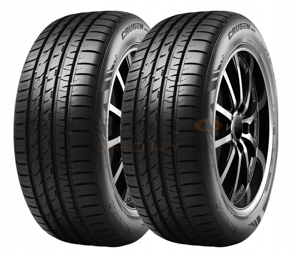 2x 255/50/20 V Kumho HP91 CRUGEN