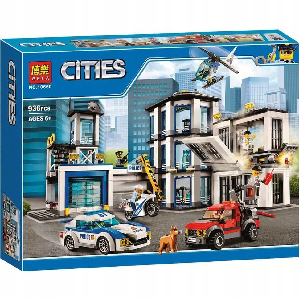 Klocki BELA Cities Posterunek Policji 10660 nowe