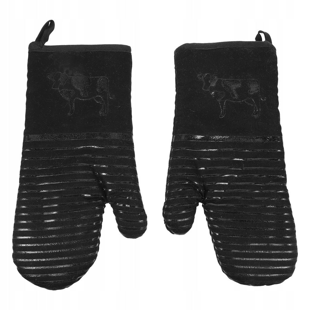 1 Pair Silikonowy piekarnik Mitts Rękawice do