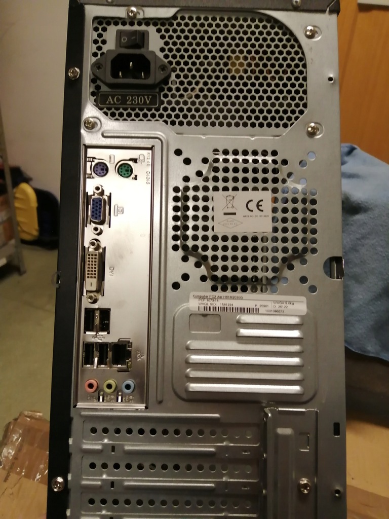 Komputer Intel Pentium CPU G2020 2,90GHZ