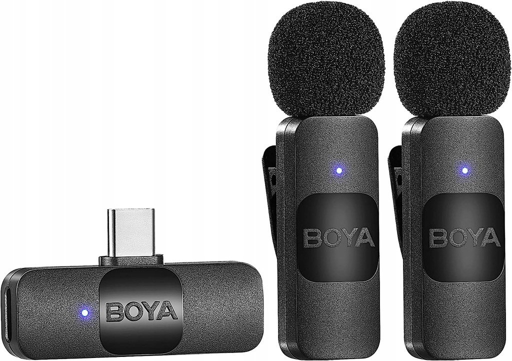 Mikrofon bezprzewodowy BOYA BY-V20 Type C Android redukcja szumów