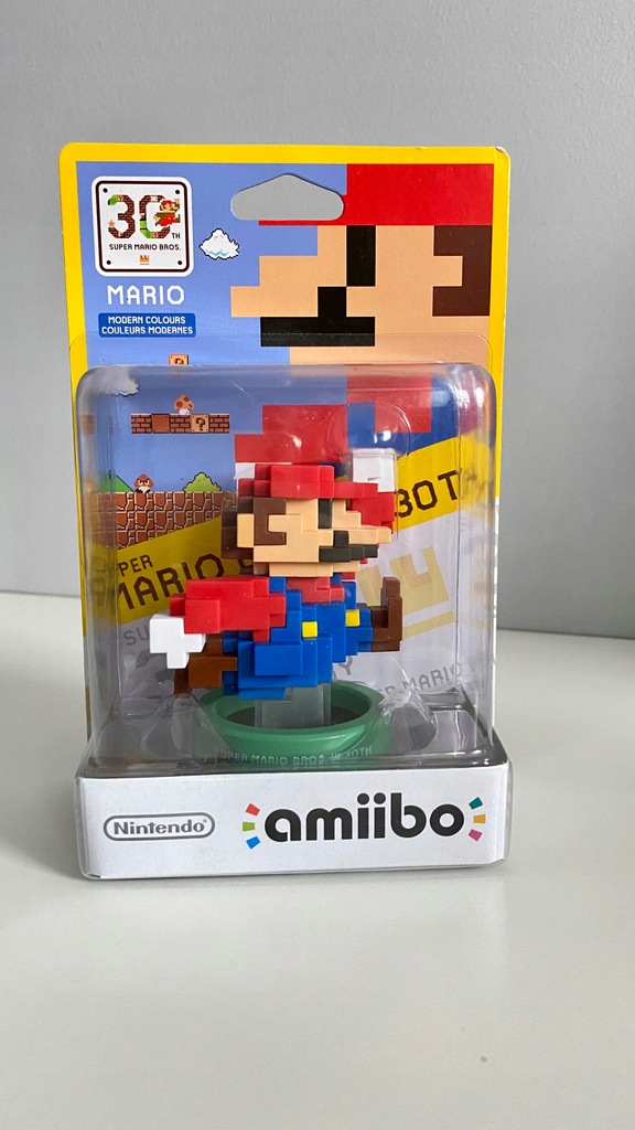 Amiibo 30th Anniversary Modern Colours Mario 8Bit