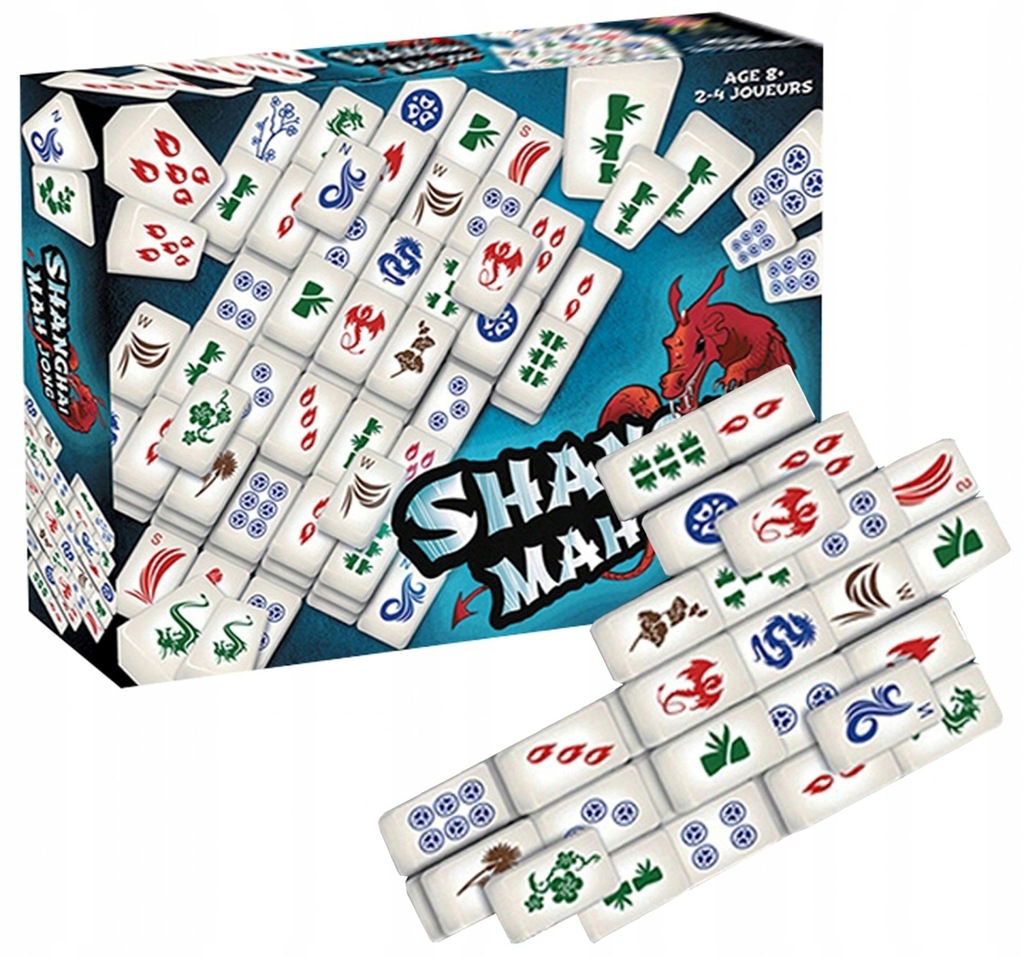Gra STRATEGICZNA Logiczna Shanghai MAHJONG Splash