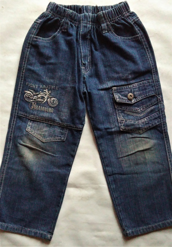 Spodnie jeansowe roz 104