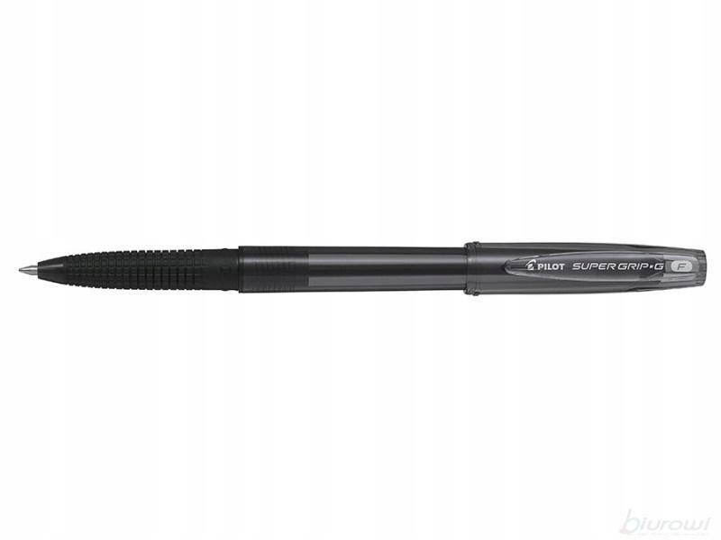 DŁUGOPIS SUPER GRIP G ZE SKUWKĄ CZARNY (12SZT)