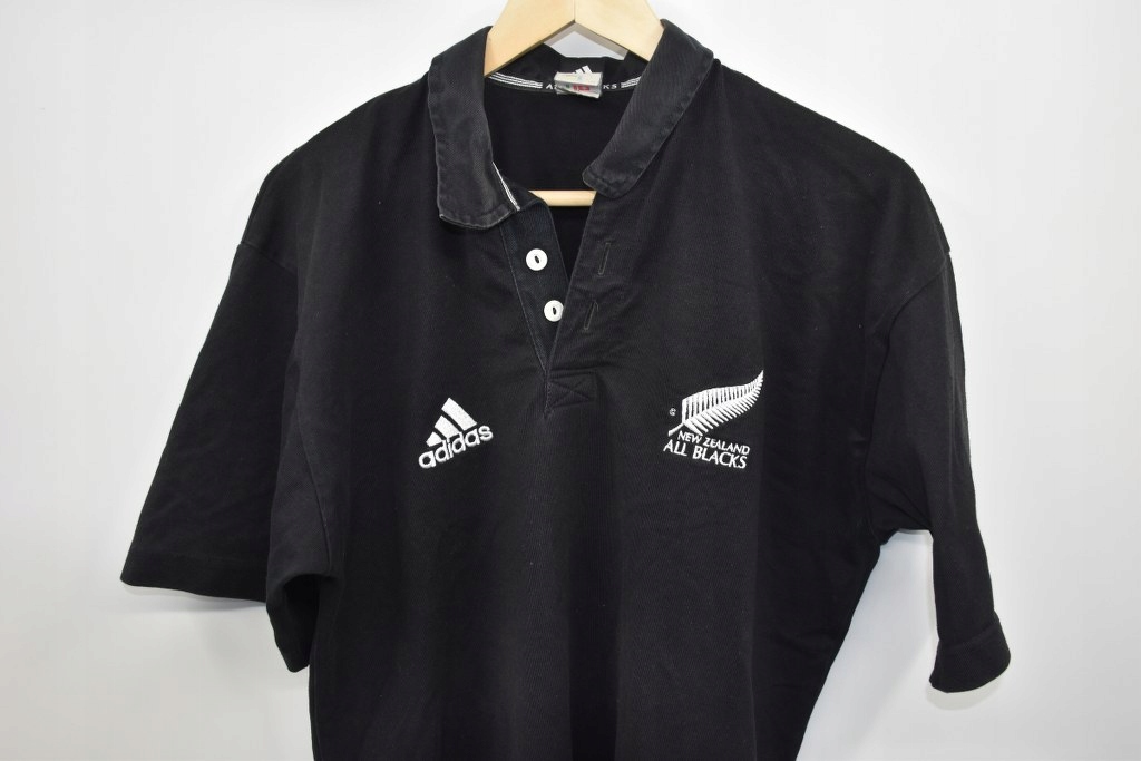 Купить Мужская футболка Adidas All Blacks L регби 2000 г.: отзывы, фото, характеристики в интерне-магазине Aredi.ru