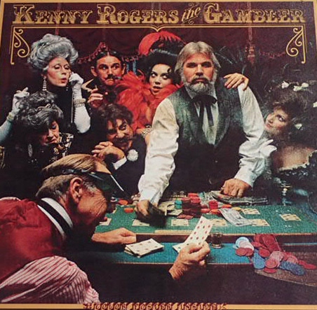 Kenny Rogers - Gambler (Lp U.S.A.1Press) PLAKAT