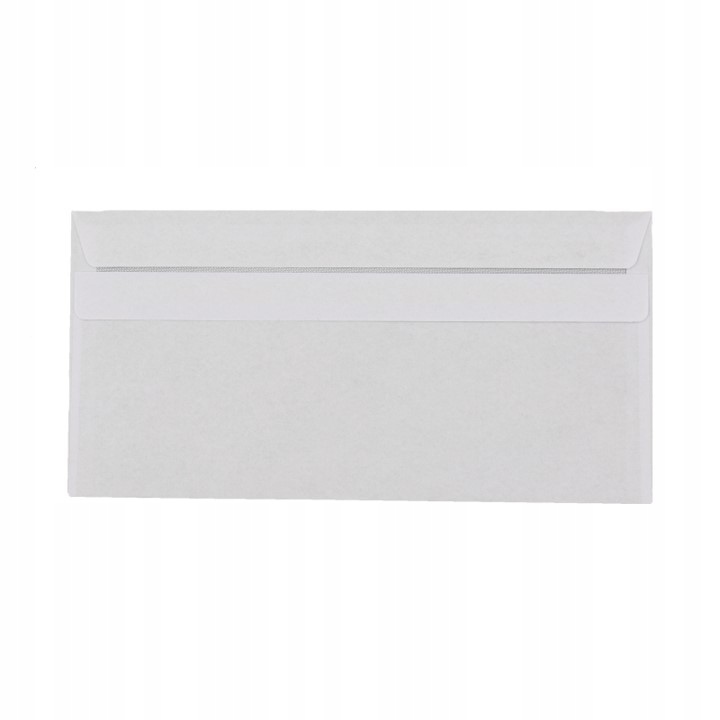 Koperty samoklejące białe DL SK 110x220mm 50 sztuk