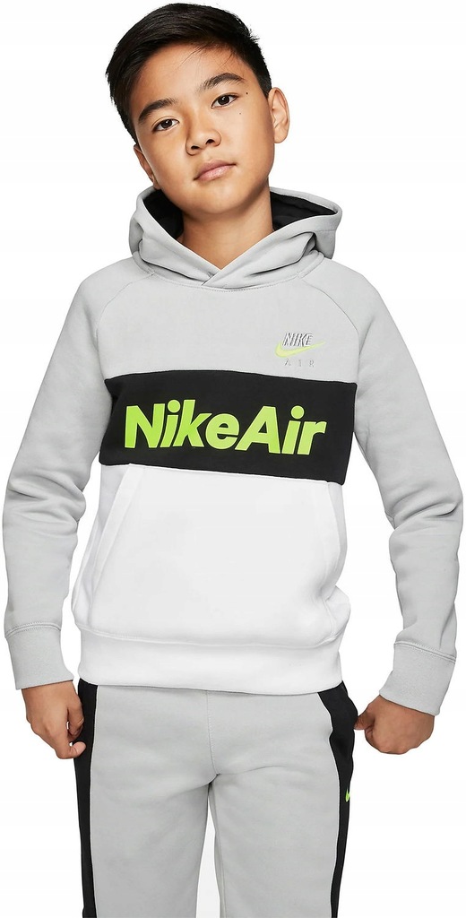 BLUZA SPORTOWA Z KAPTUREM NSW AIR PULLOVER NIKE