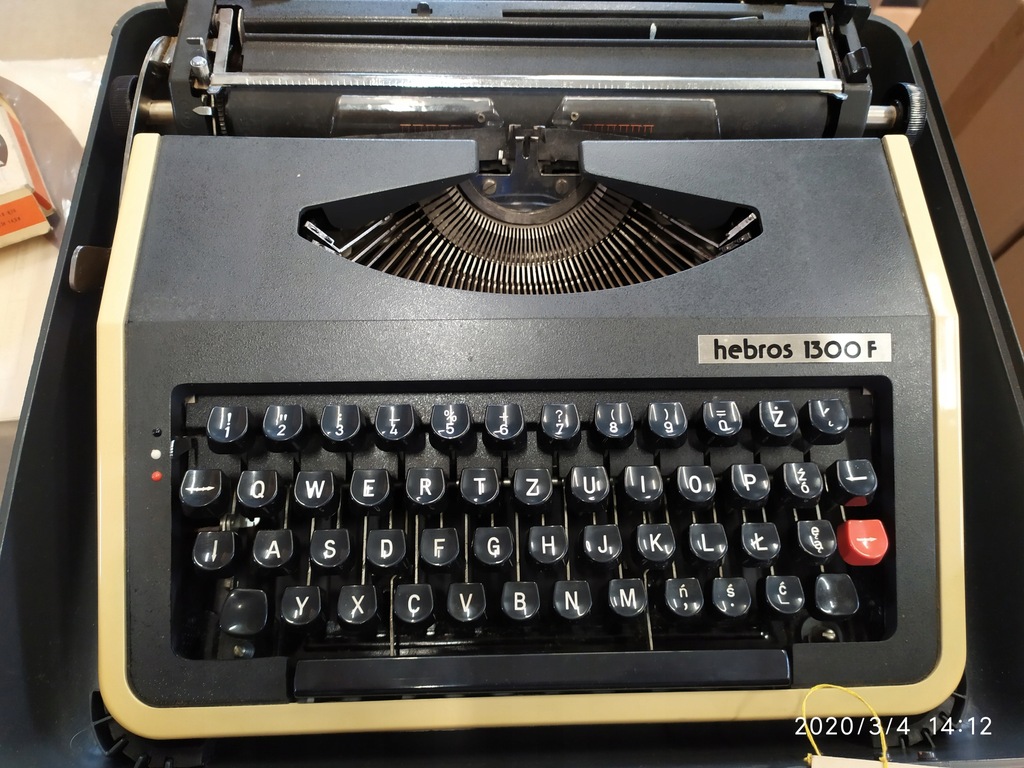 maszyna do pisania HERBOS 1300F