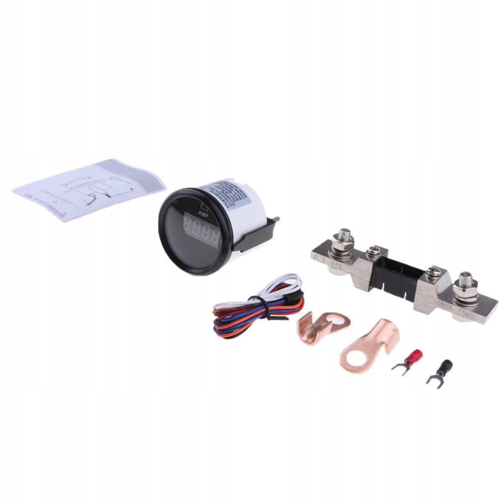 1 sztuka łódź motocykl wodoodporny amperomierz 12