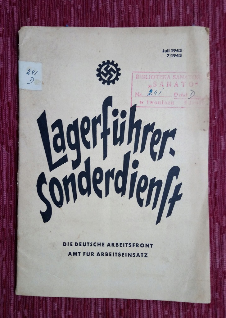 Lagerfuhrer Sonderdienst, 1943, gazeta obozowa