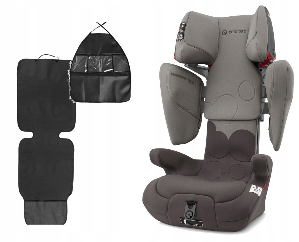 CONCORD TRANSFORMER TECH GREY FOTELIK 15-36 ISOFIX