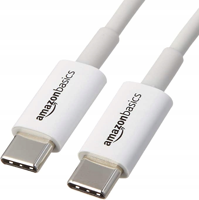 Kabel AmazonBasic USB - USB typ C 0,9 m biały