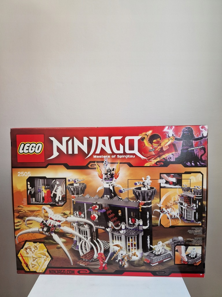 LEGO Ninjago MROCZNA FORTECA GARMADONA 2505 14008684488 oficjalne
