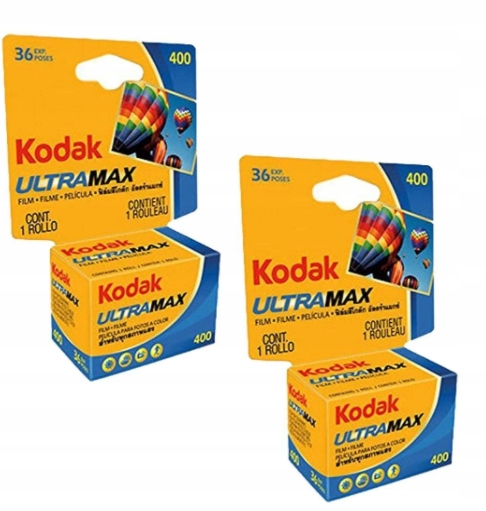Kodak Ultra Max 400 135/36 36zdjęć - 2 szt.